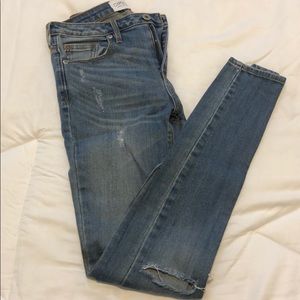 Gypsy Warrior distressed skinny jeans